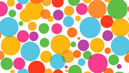 Seamless pattern with easter eggs