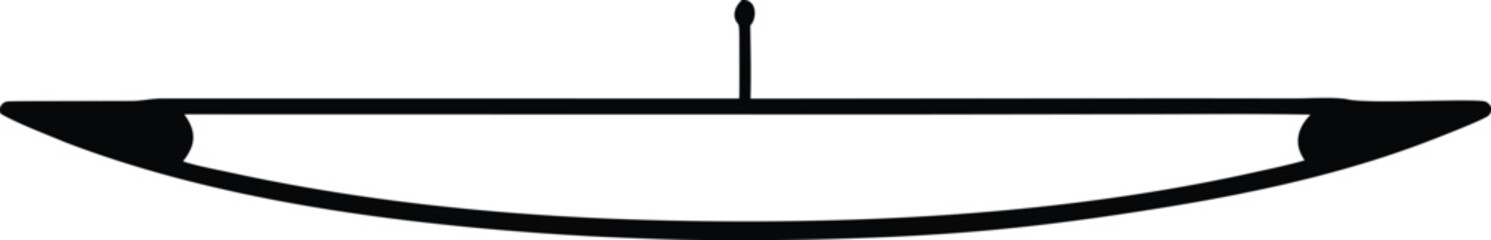 black and white vector illustration