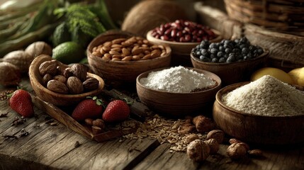 Healthy Baking Ingredients