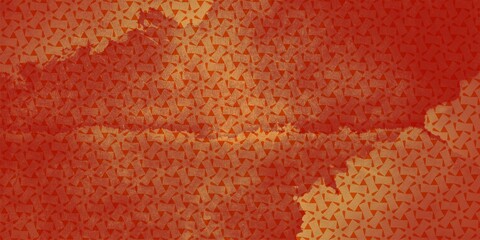 Red Geometric Abstract Pattern Background for Modern Design