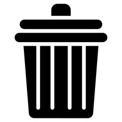 Garbage icon vector image. Can be used for House Cleaning.