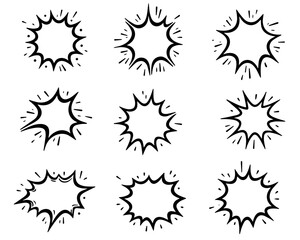 set of vector icons