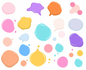 Vector illustration Colorful shapes