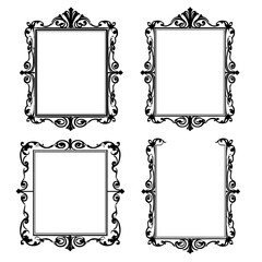 Set of vintage frames