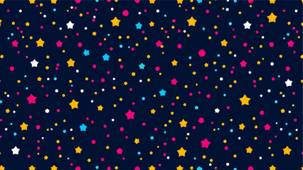 colorful stars background
