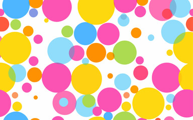 seamless background with balloons
