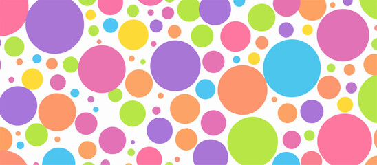 Seamless easter eggs pattern
