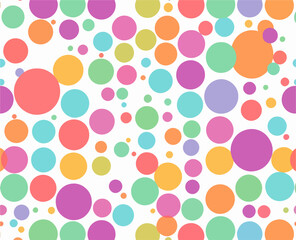 seamless pattern with circles