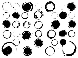 Abstract background with circles