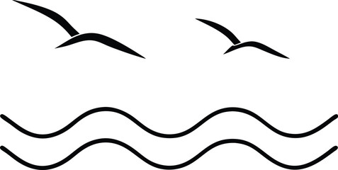 vector illustration of a flying bird