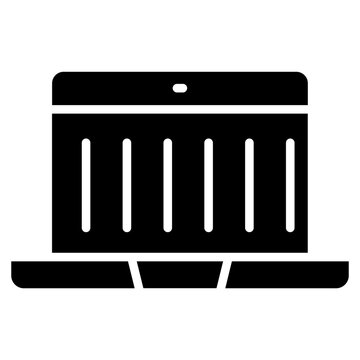 Binary Code icon vector image. Can be used for Coding and Development.