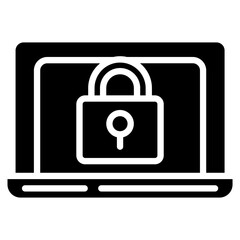 Cyber Security icon vector image. Can be used for Web Hosting.