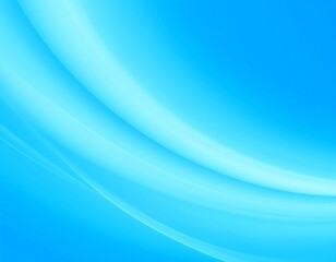 Light blue flowing curves