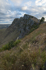 ニュージーランド　ホークスベイ地方にあるテ・マタ・ピークの風景