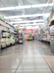 defocused of minimarket