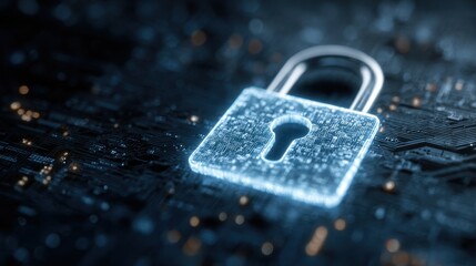 Fototapeta premium Strong data protection practices enhance credibility, ensuring users feel safe and confident engaging with digital services. 