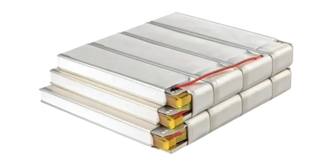 Lithium polymer batteries isolated - Lipo batterie - 3d illustration

