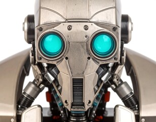 Close-up robotic head