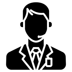 IT Specialist icon vector image. Can be used for Women.