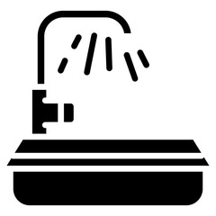 Cleaning Sink icon vector image. Can be used for Cleaning and Dusting.