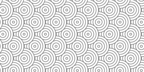 Minimal Overlapping Pattern creative fabric textile diamond geometric waves spiral abstract circle wave line. white and gray seamless tile stripe geometric create retro line pattern background.	