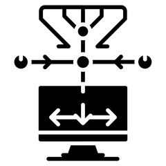 Network Congestion icon vector image. Can be used for Networking.