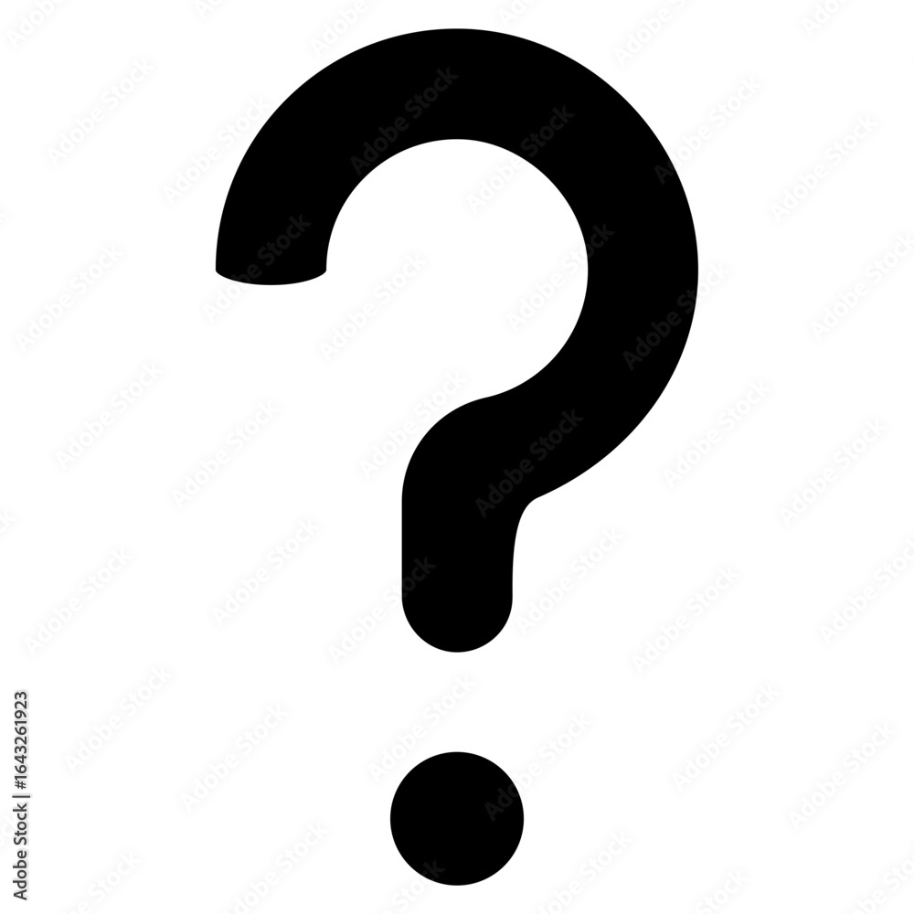 Wall mural answer icon vector image. can be used for contact us.