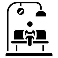 Reserve A Spot icon vector image. Can be used for Contact Us.