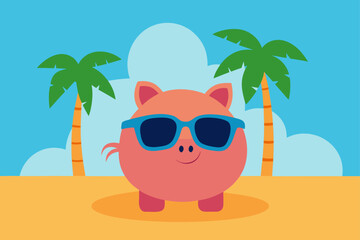 summer vacation concept