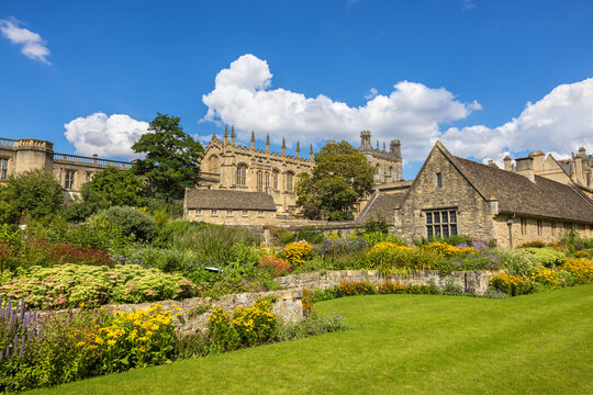 Memorial Garden of Christ Church College. Oxford, England