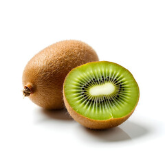 Fototapeta premium kiwi on white background