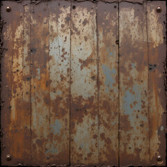 Obraz premium rusted and pitted old metal background texture