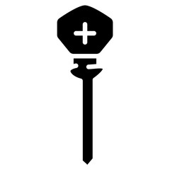 Warehouse Key icon vector image. Can be used for Warehouse.