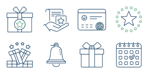 Monoline Survey & Feedback Icon Set — Clipboard Checklists, Rating Stars, Chat Bubbles, Charts & Forms