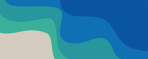 abstract background with sea waves