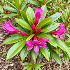 Obraz premium Rhododendron subgenus Hymenanthes.