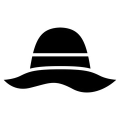Women Hat icon vector image. Can be used for Oktoberfest.