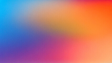 Obraz premium Blue-to-Orange Gradient Texture offers soft lighting and smooth surface ideal for graphic design, wallpaper, and social media backdrop.
