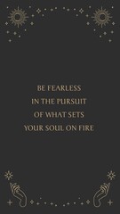 Motivational quote social story template