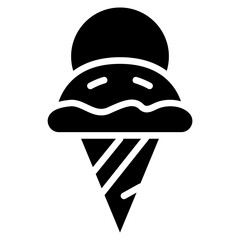 Ice Cream icon vector image. Can be used for Beach Resort.