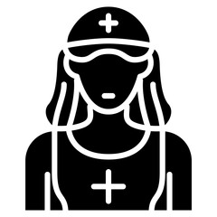 Lifeguard Female icon vector image. Can be used for Beach Resort.