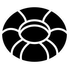 Pool Float icon vector image. Can be used for Beach Resort.