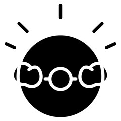 Pearl icon vector image. Can be used for Luxury.