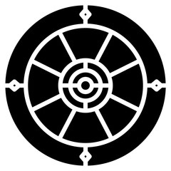 Naklejka premium Free Spins icon vector image. Can be used for Casino.