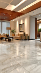 Fototapeta premium Modern Living Room with Elegant Furniture 