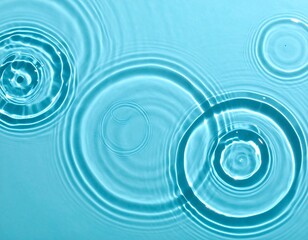 Ripples of water, circular patterns