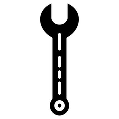 Wrench icon vector image. Can be used for Construction Tools.