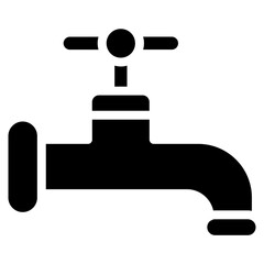 Faucet icon vector image. Can be used for Construction Tools.