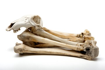 Fototapeta premium Animal Skull and Bones Specimen