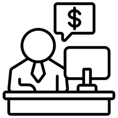 Financial Advisor Icon